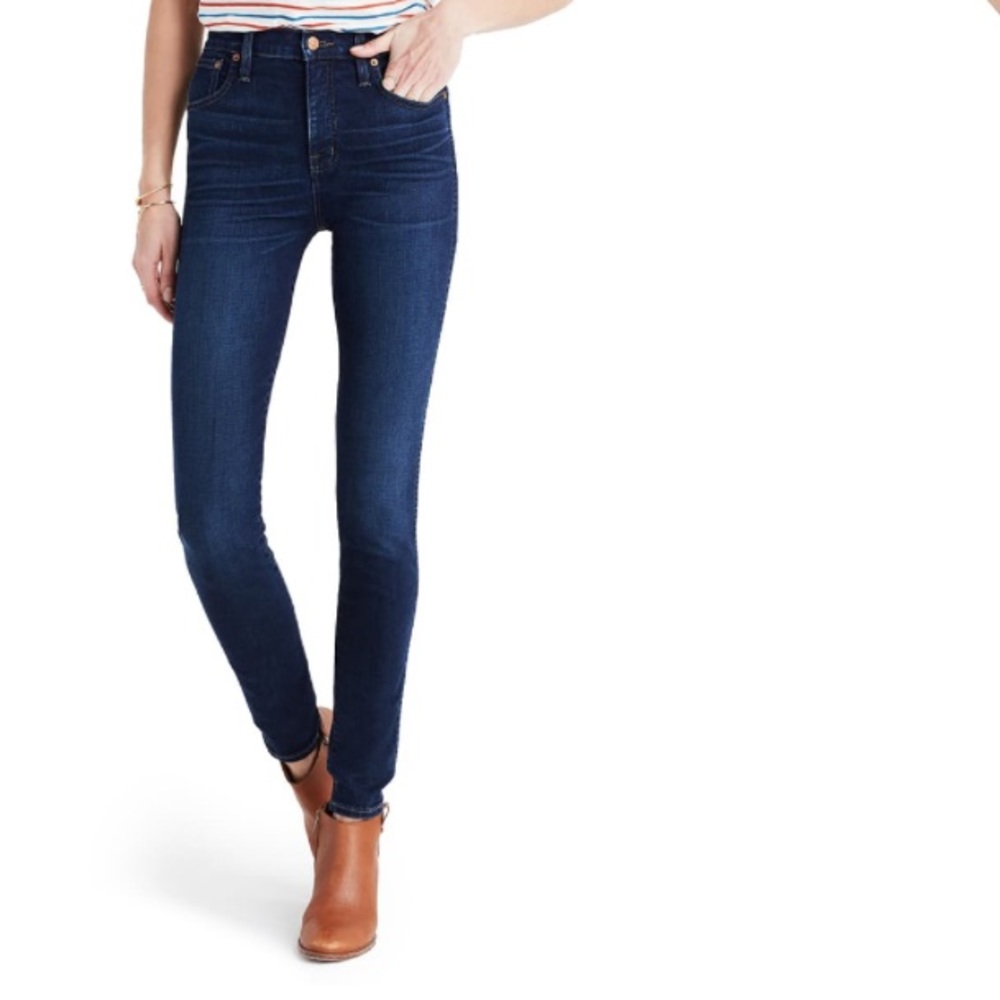 Madewell 10inch high-rise in Hayes wash
